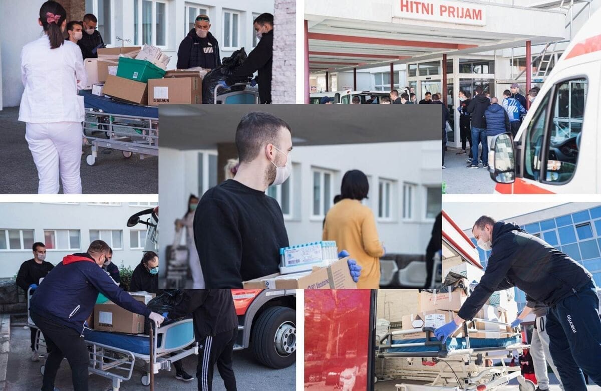 Torcida i ovaj put pomogla prilikom selidbe splitske bolnice