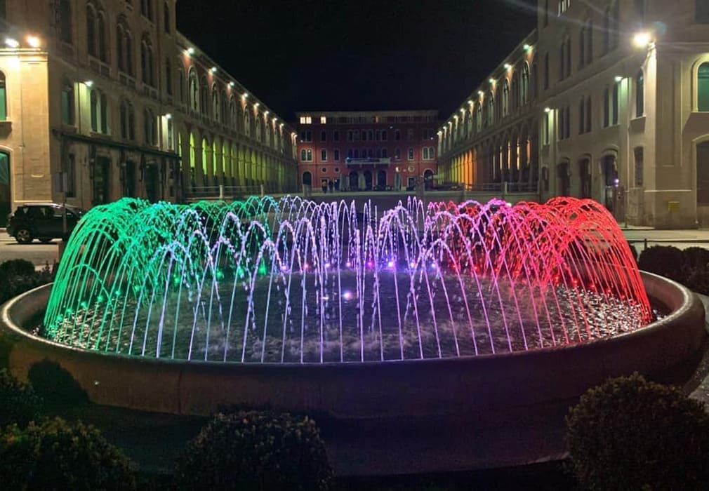SPLIT UZ ITALIJU Pogledajte kako su Splićani na simboličan način dali podršku narodu Italije