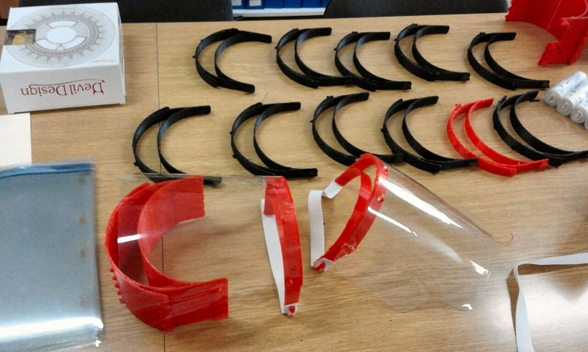 Počela proizvodnja zaštitnih vizira i u Zajednici tehničke kulture Split