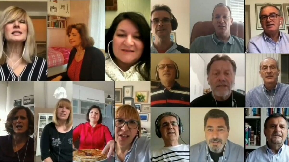 MOŽE LI LJEPŠE? Vokalni ansambl Jedinstva oduševio iz izolacije: "Dobar dan" će vam popraviti raspoloženje