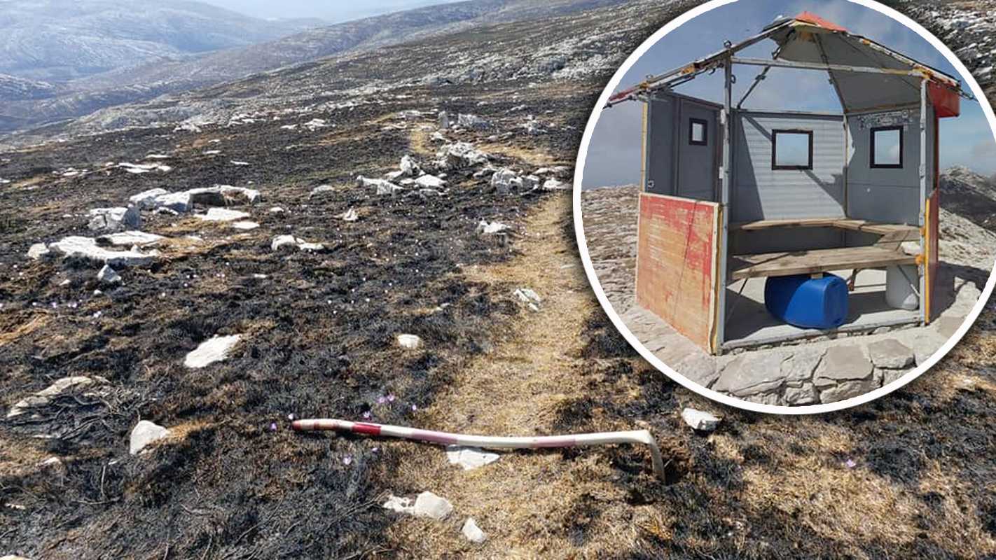 Stigle nove fotografije koje su otkrile pustoš nakon požara na Dinari: Uništena staništa, planinarsko sklonište, markacije