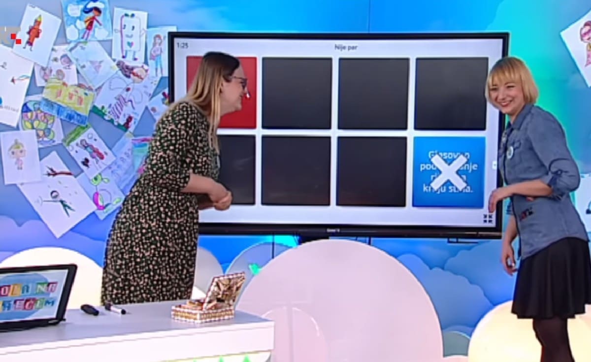 Škola na trećem: Učiteljice nisu briljirale u memory igri. Blago rečeno