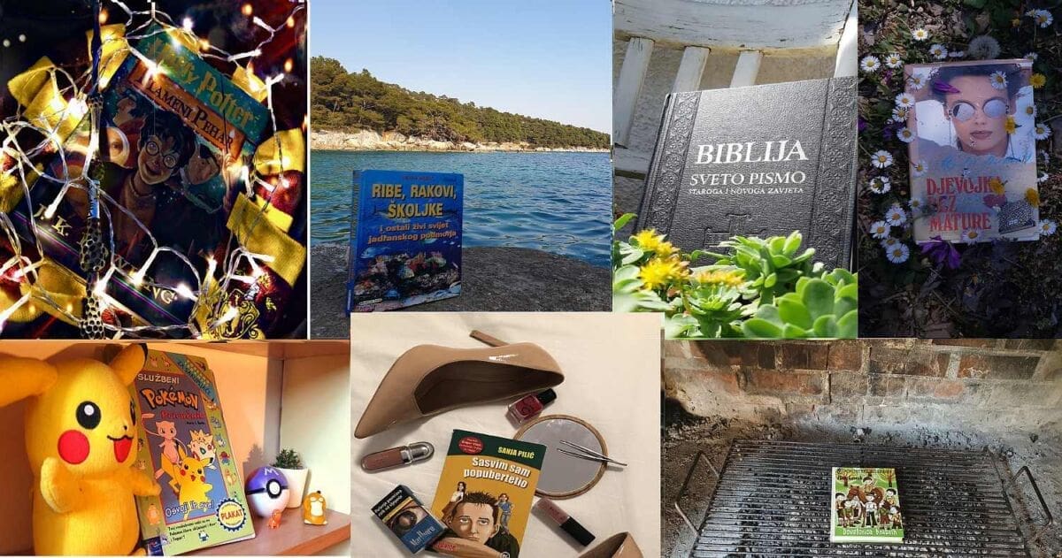 Što mladi čitaju u karanteni? Splitski gimnazijalci su nam to i fotografirali