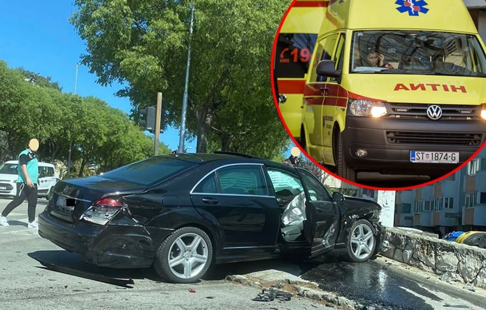 SPLITSKA POLICIJA TRAŽI OČEVICE U prometnoj nesreći ozlijeđena jedna osoba