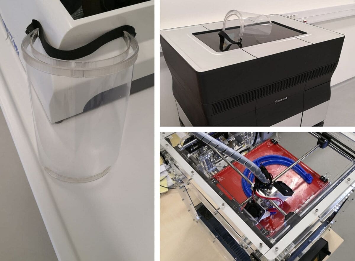 Ova ekipa stavila je sebe na raspolaganje 7 dana u tjednu da bi printali elemente za zaštitne vizire za zdravstvene djelatnike