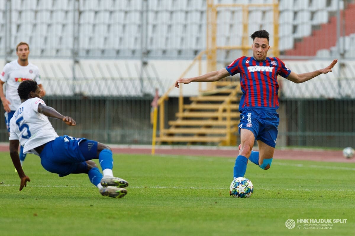 Pogledajte sažetke međusobne trening utakmice hajdukovaca