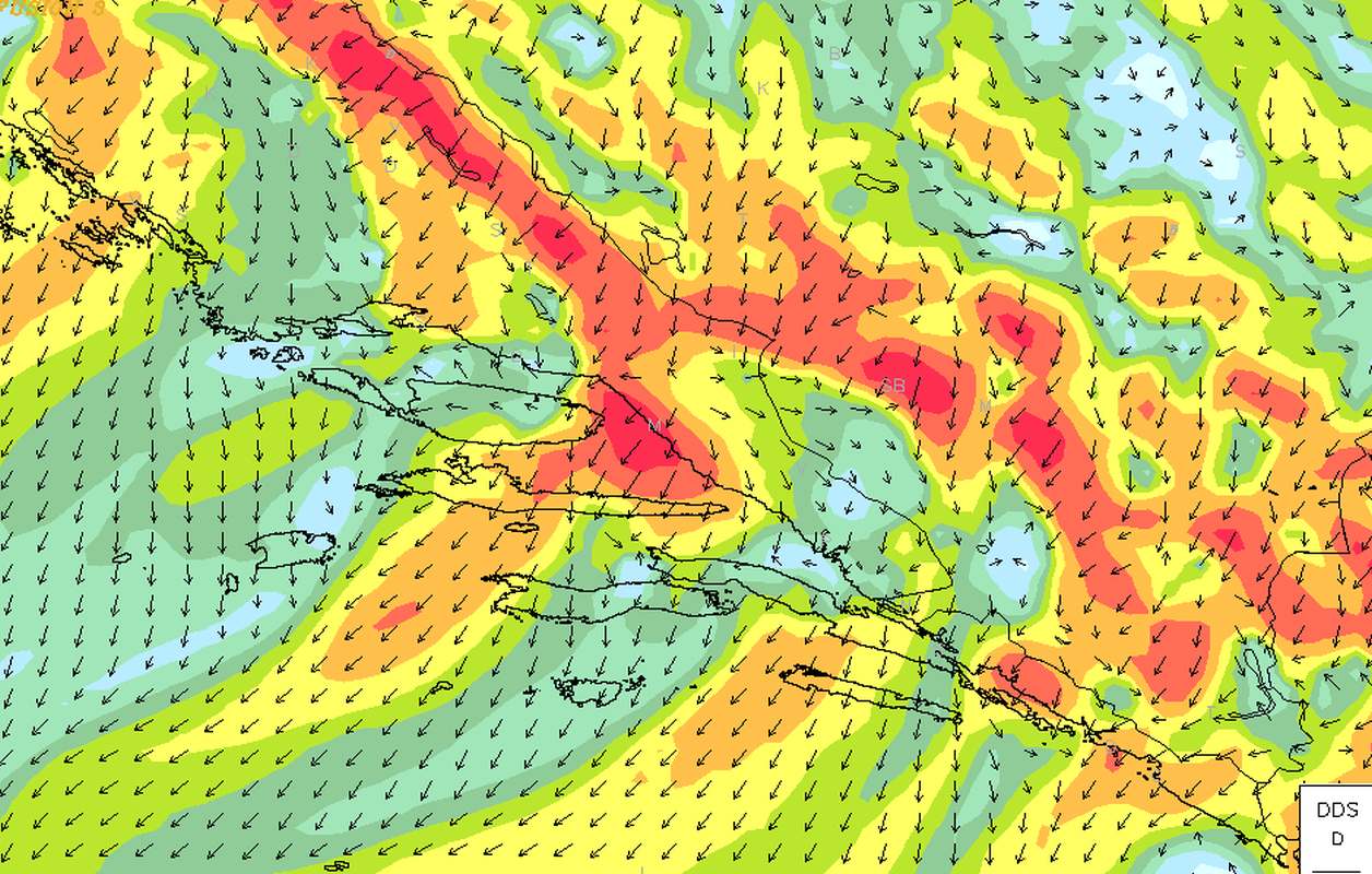 SVE TOPLIJE Večeras bura podno planina može imati olujne udare. Sljedeći tjedan moguće prve ljetne temperature zraka