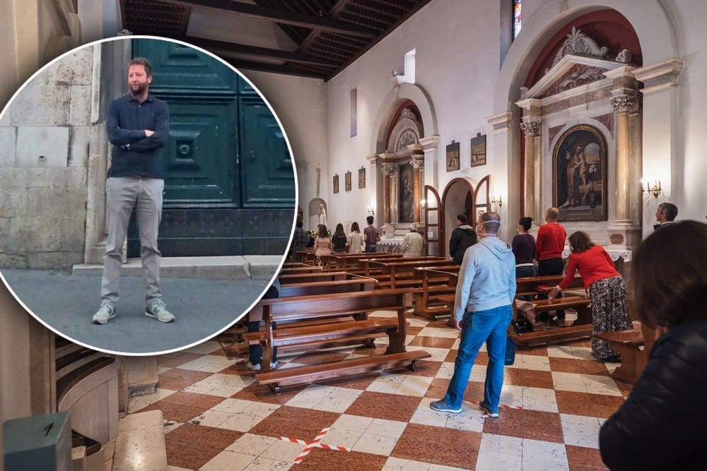 Splitski svećenik: "Nelogično je da u crkvi može biti 25 vjernika bez obzira na njenu površinu"