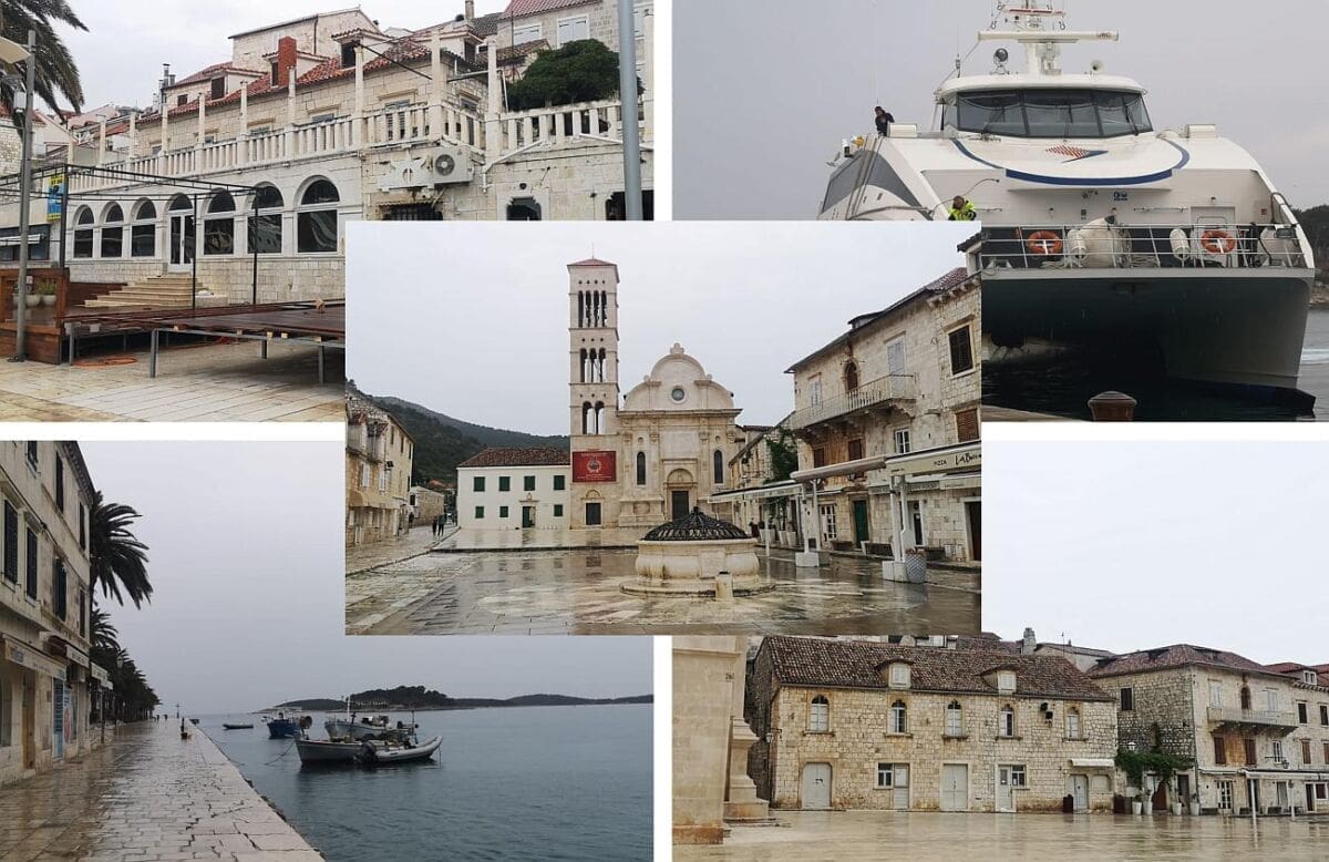 HVAR NEPREPOZNATLJIV Za razliku od lani, grad i otok su pusti. Cijene svega su u drastičnom padu