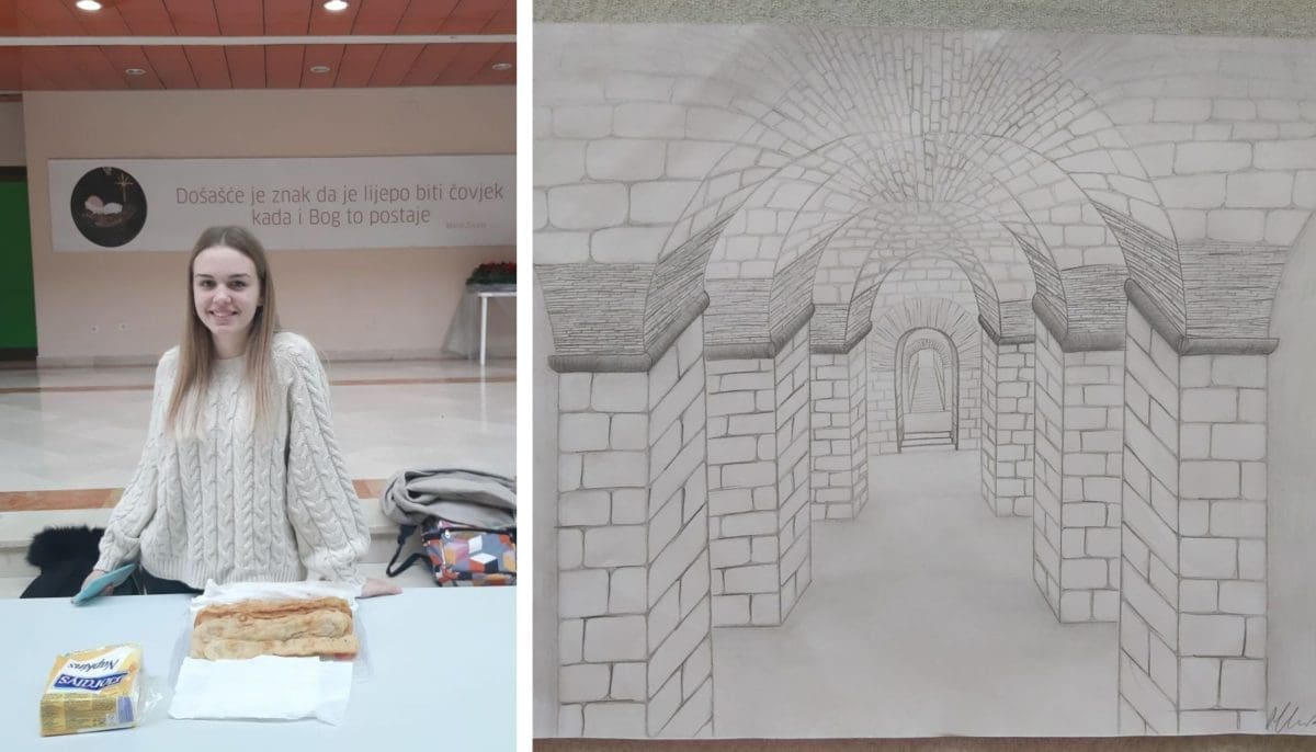 KREATIVKA, ODLIKAŠICA I HUMANITARKA Ova Splićanka izrađuje 3D prikaz Dioklecijanovih podruma