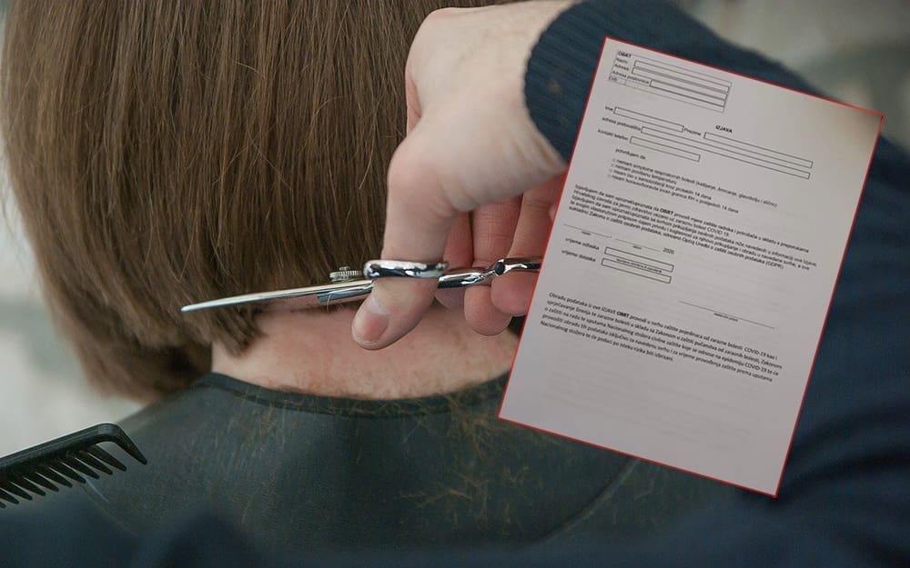 OBRAZAC HOK-a IZAZVAO KONTROVERZE Evo kakve podatke frizeri i kozmetičari mogu tražiti od građana