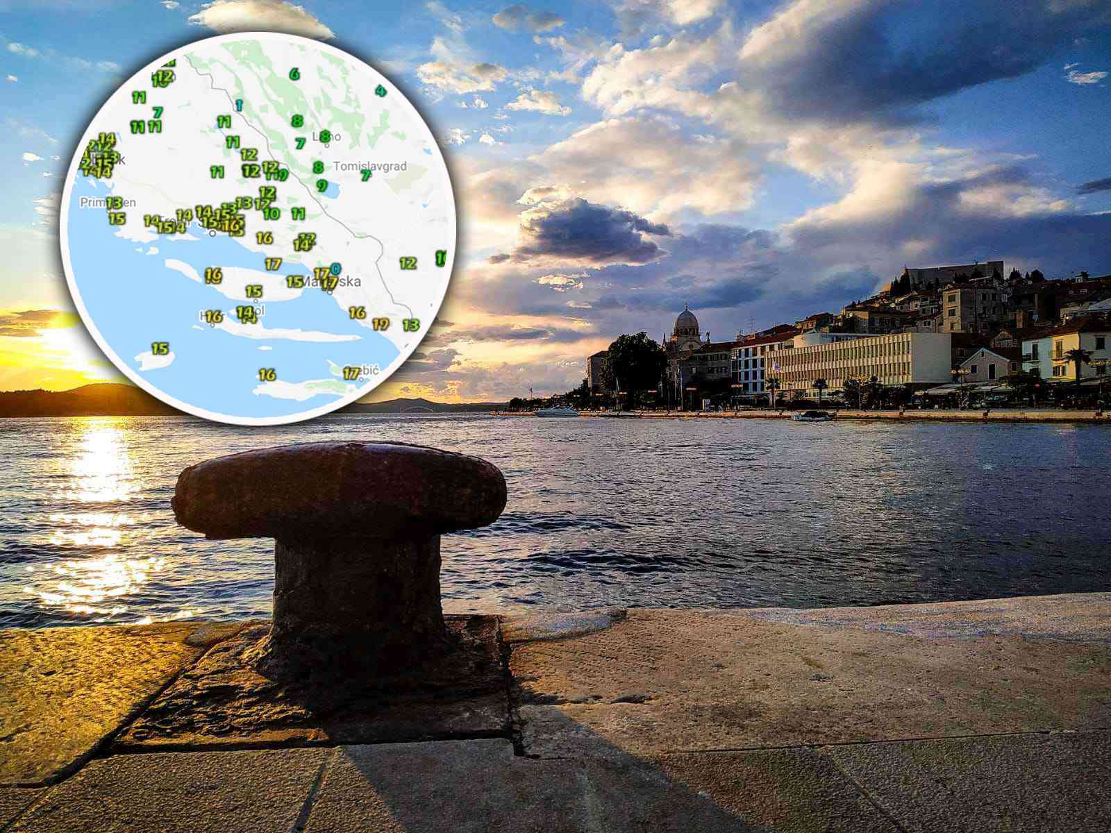 NIŠTA OD RANOG LJETA Na Biokovu 0 stupnjeva, olujni udari bure još danima: Za vikend novi pljuskovi i grmljavina