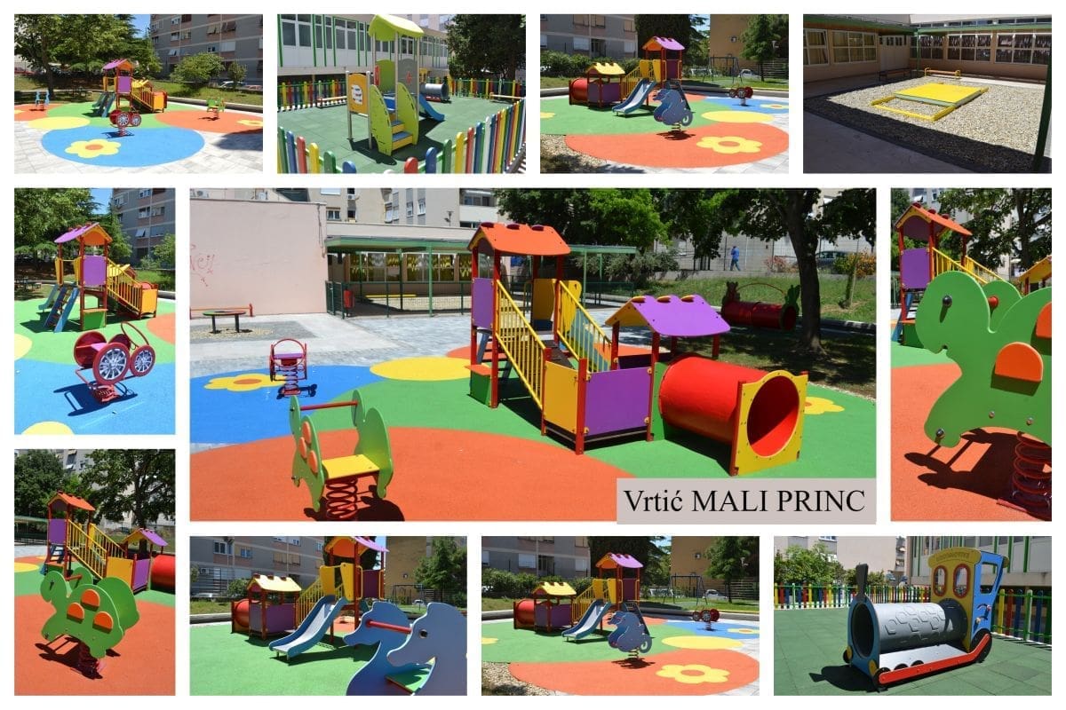 RADOST ZA SPLITSKE MALIŠANE Uređen okoliš i postavljene nove sprave u dva vrtića