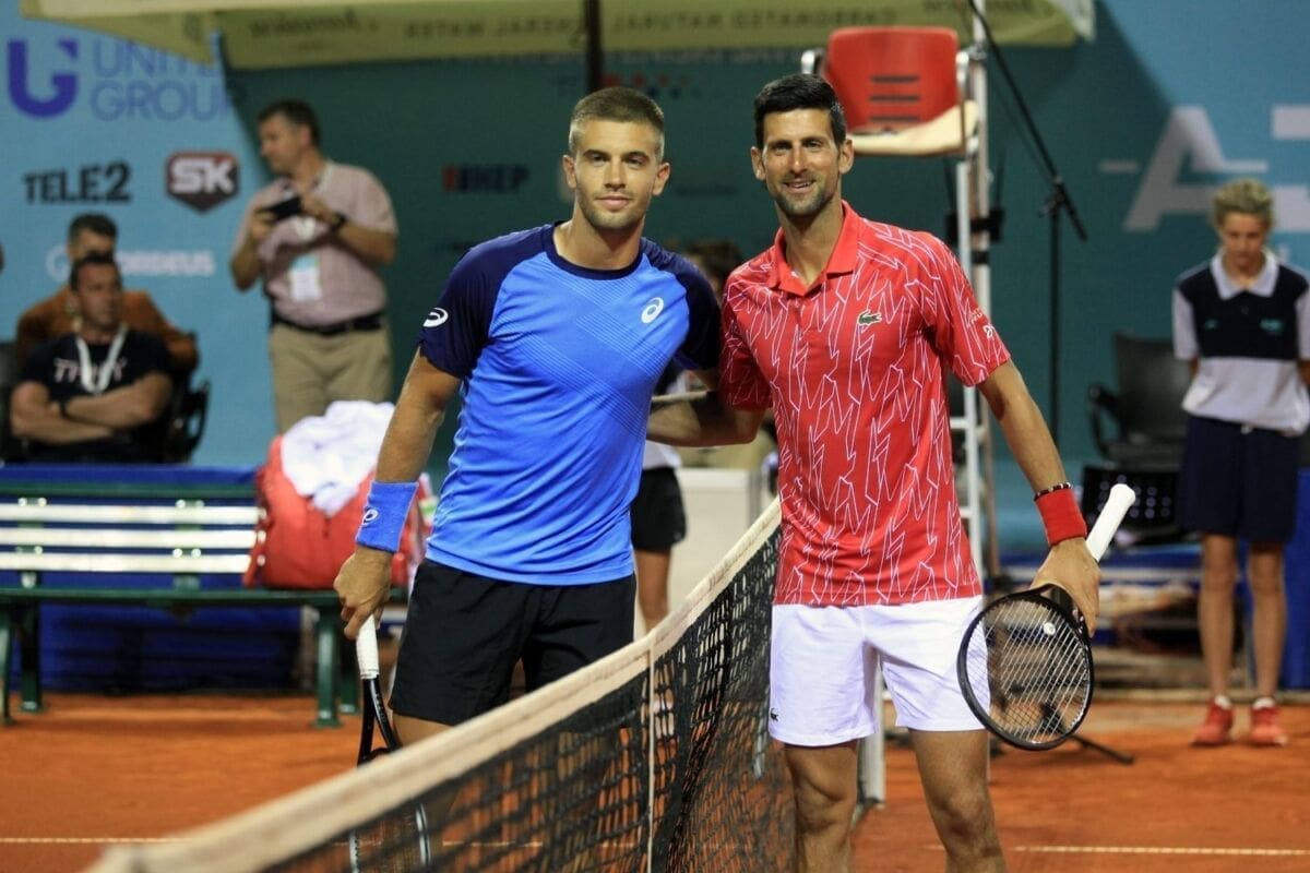 Borna slavio, Serdarušić dobar protiv Đokovića, Čilićev treći poraz