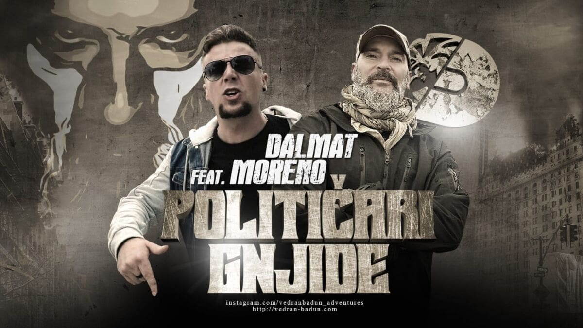 Bađun u novoj pjesmi poručuju: "Političari, gnjide"