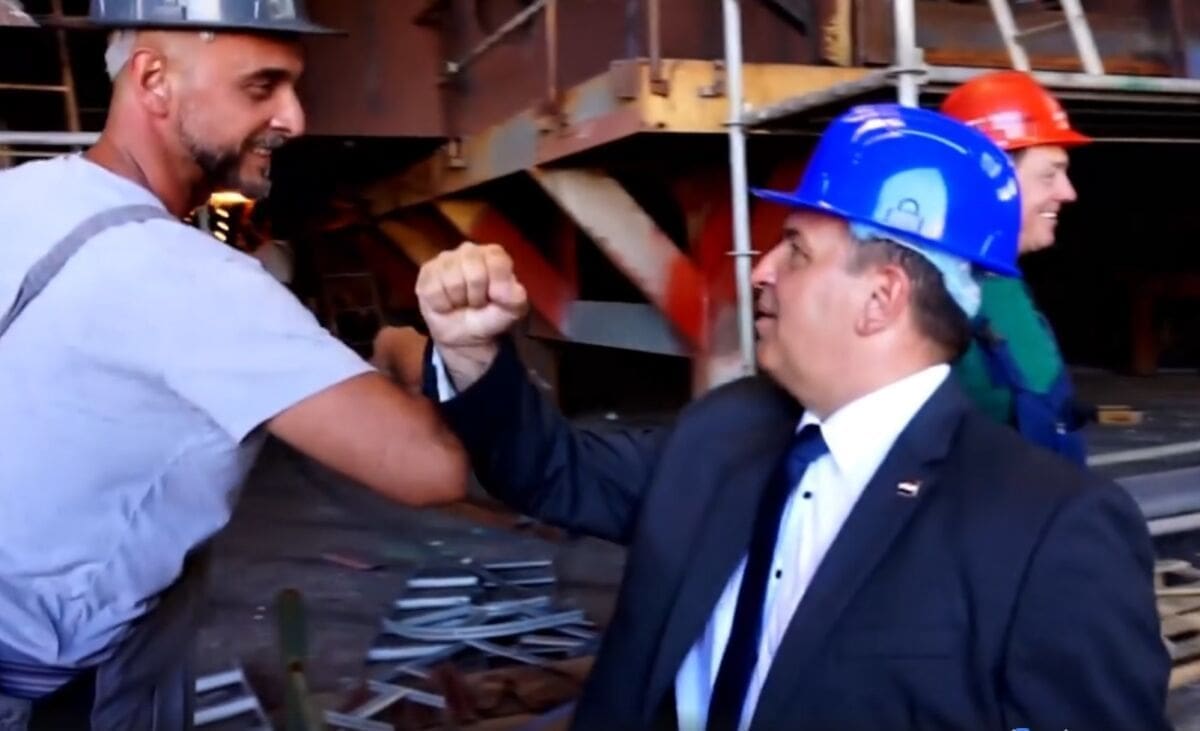 Beroš posjetio Brodosplit: "Škverani ističu da se mora graditi brodove, jer je to izvor prihoda za tisuće obitelji"