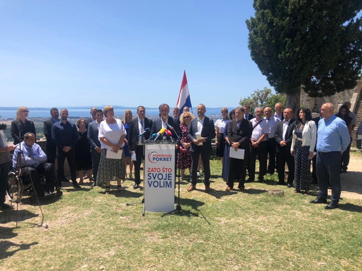 Liste nose Hrvoje Zekanović i Ruža Tomašić: Domovinski pokret predstavio liste za IX. i X. izbornu jedinicu