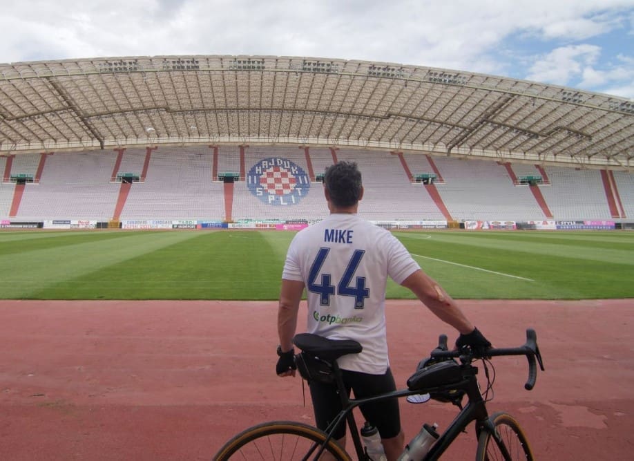 ZAVRŠILA EUROPSKA BICIKLISTIČKA AVANTURA Mike Saran iz Praga u Split stigao biciklom
