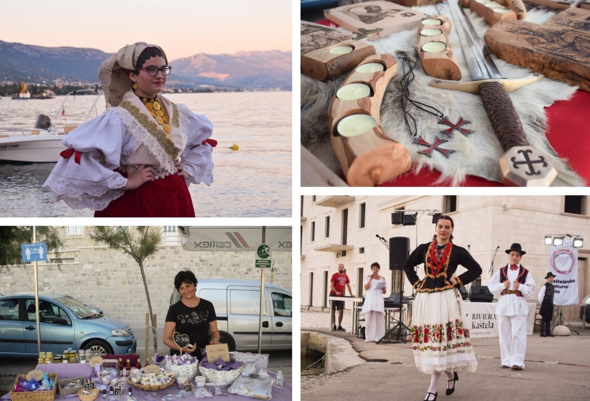 11. NOSTALGIJA U KAŠTELIMA Tradicijske nošnje, dalmatinska pjesma, rukotvorine kaštelanskih izlagača...