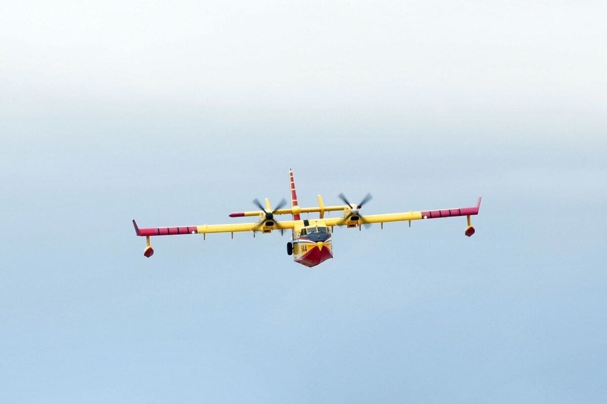 NI DANAS NIJE MOGLO BEZ POŽARA: Kanaderi gasili kod Unešića