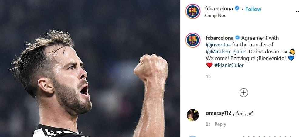 Veliki transfer: Pjanić u Barceloni za 60 milijuna eura