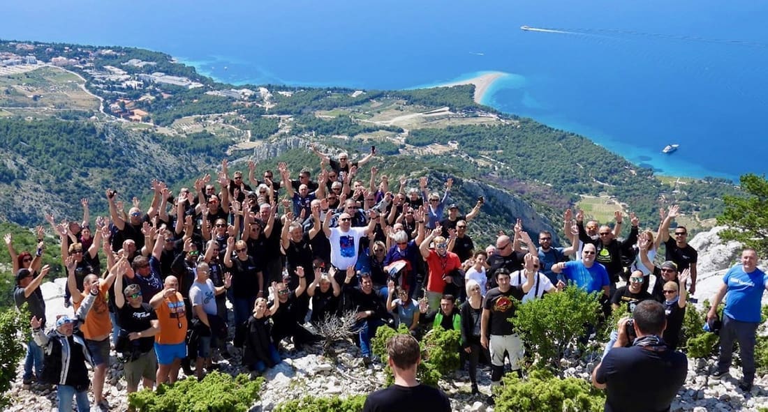 BMW MK DALMACIJA PROSLAVIO 11. ROĐENDAN Na Braču se okupilo 250 motorista