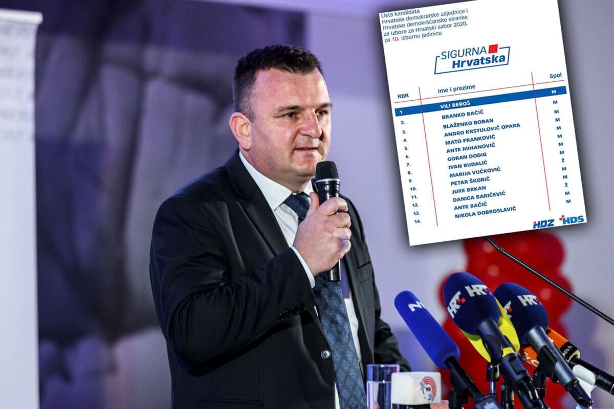 Škorić zadovoljan 10. mjestom na listi HDZ-a: "Hrvatski narod zna da političko eksperimentiranje ne može donijeti ništa dobro"