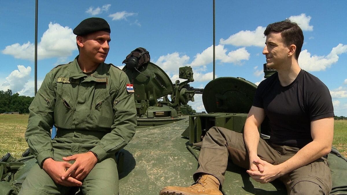 Splitska ekipa snimila reportažu o glavnom oklopnom vozilu Hrvatske vojske: Tenk M84-A4 Sniper