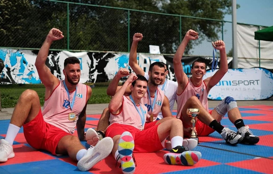 BRAVO, EKIPA Košarkaška ekipa 3x3 Sveučilišta u Splitu osvojila zlatnu medalju