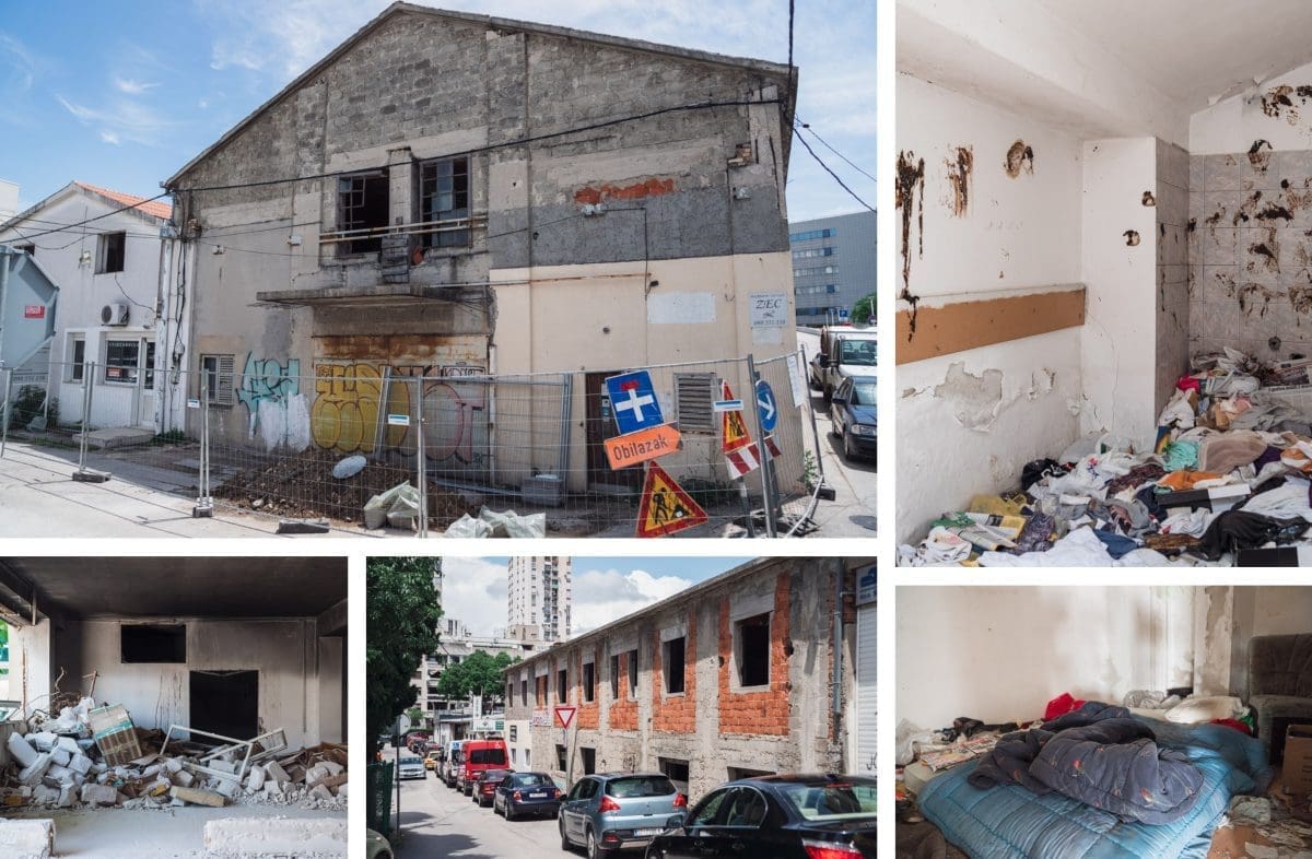 MOŽDA NISTE ZNALI Ruši se samo dio zgrade na trasi pristupne ceste do novog rodilišta, dio ostaje?