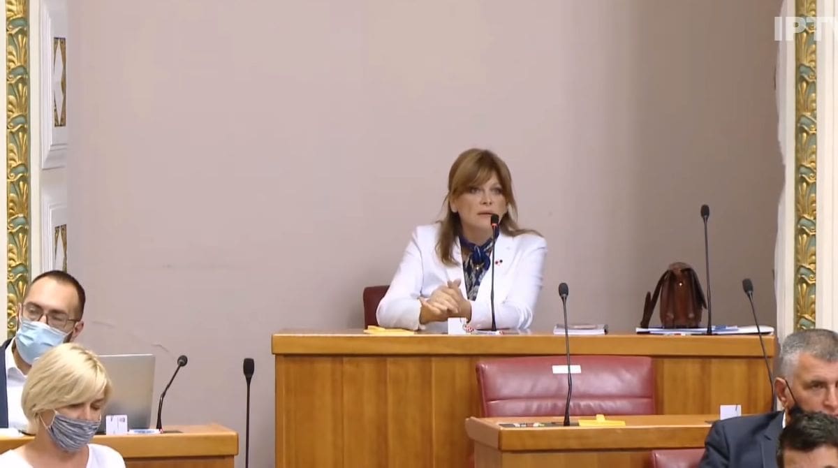 HUBOL o Vidović-Krišto: "Njene tvrdnje su netočne, neutemeljene i sramotno je da ih iznosi saborska zastupnica"