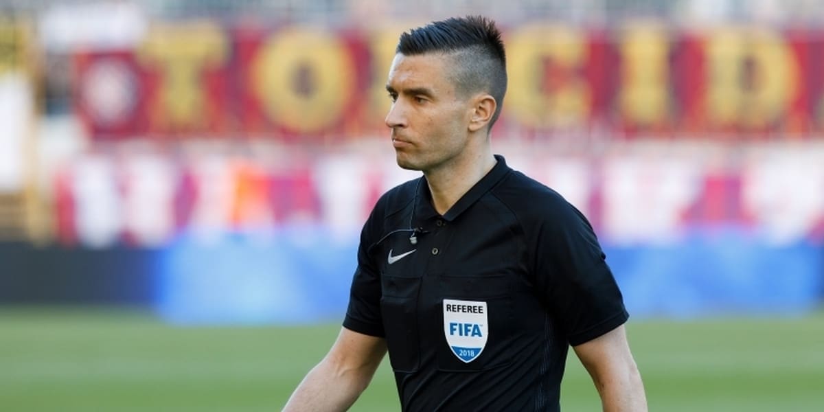 Mario Zebec sudi utakmicu Hajduk - Osijek