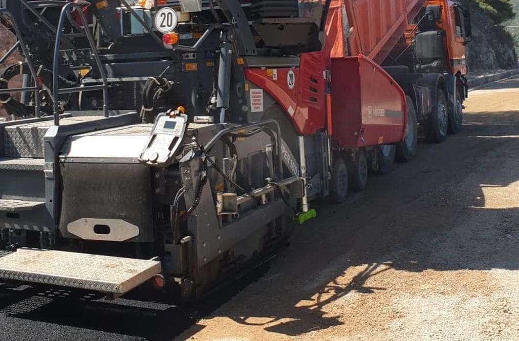 Rekonstruira se druga dionica ceste u mjestu Lokvičići