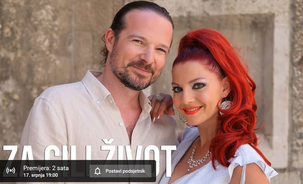 Premijera pjesme klape Šufit i poznate slovenske pjevačice "Za cili život"