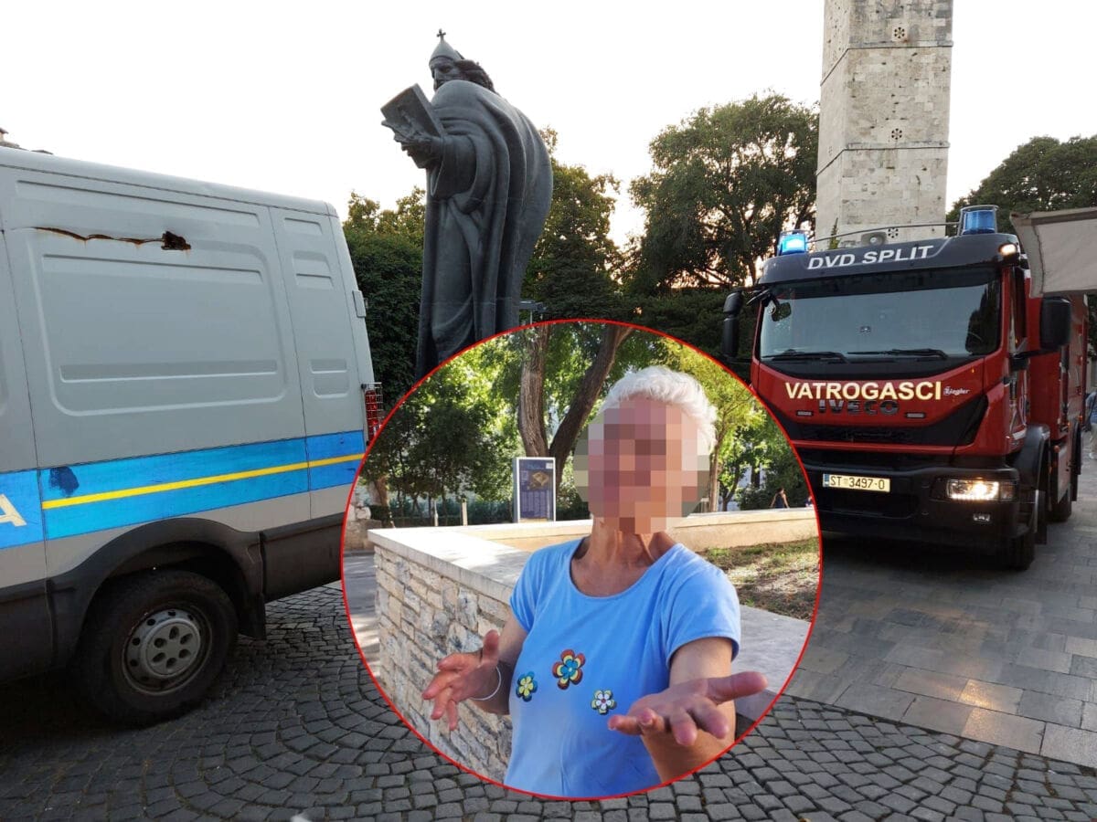 NEVJEROJATAN "POHOD" Prije nego je fekalijama zasula Grgura Ninskog, ušla u crkvu i napravila nered