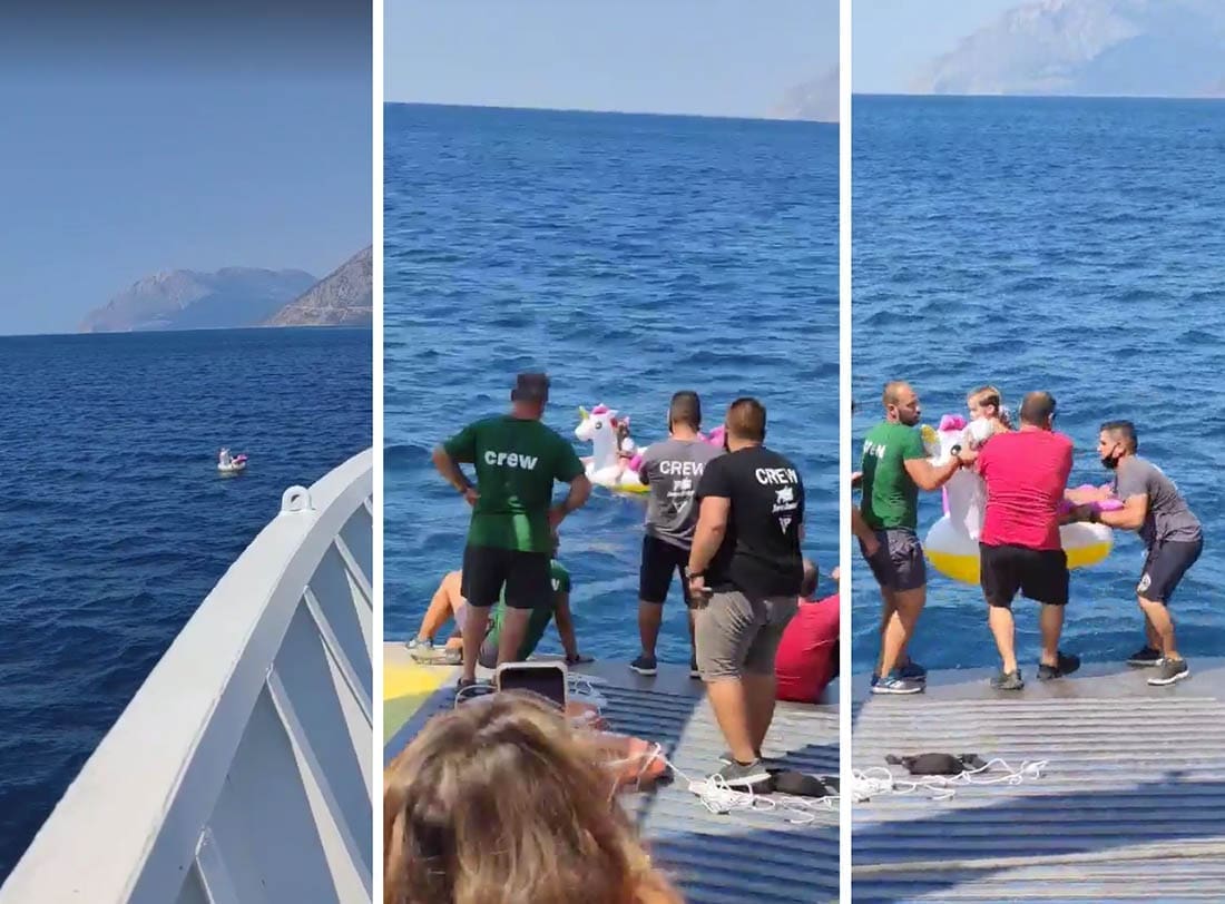 POSADA TRAJEKTA SPASILA DJEVOJČICU Struje je odnijele na otvoreno more: “Smrznula se”