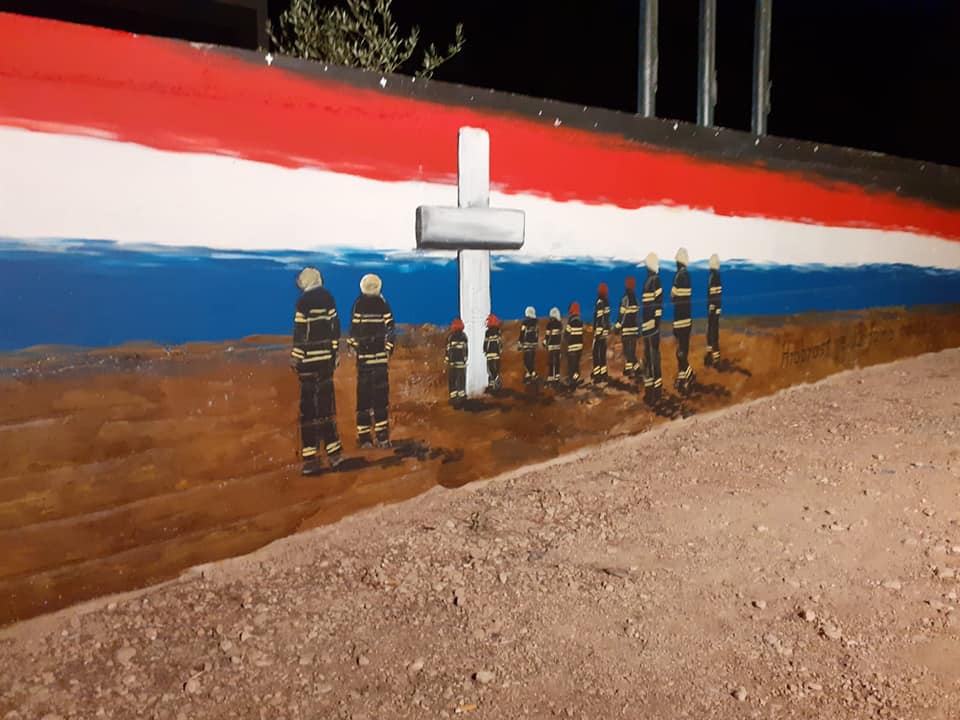 PREDIVNO Članovi DVD-a Vranjic se prisjetili kornatske tragedije, napravili su mural za heroje