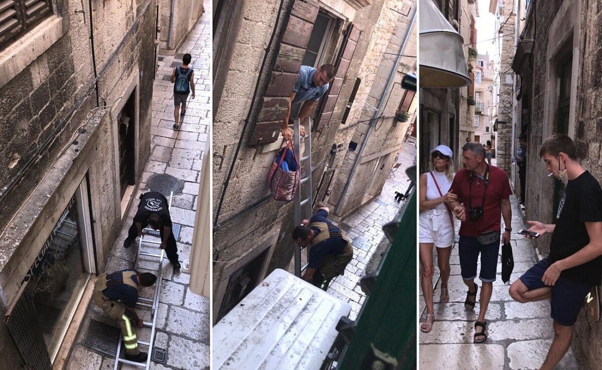 Žena koja je govna razmazala po Grguru ista je ona što su je vatrogasci prije dva dana "spašavali" iz stana u Dominisovoj