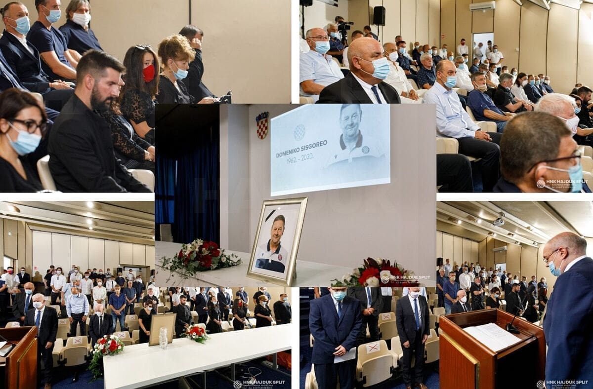 SUZE I EMOCIJE NA POLJUDU Hajdučka obitelj se oprostila od legendarnog Domenika Sisgorea