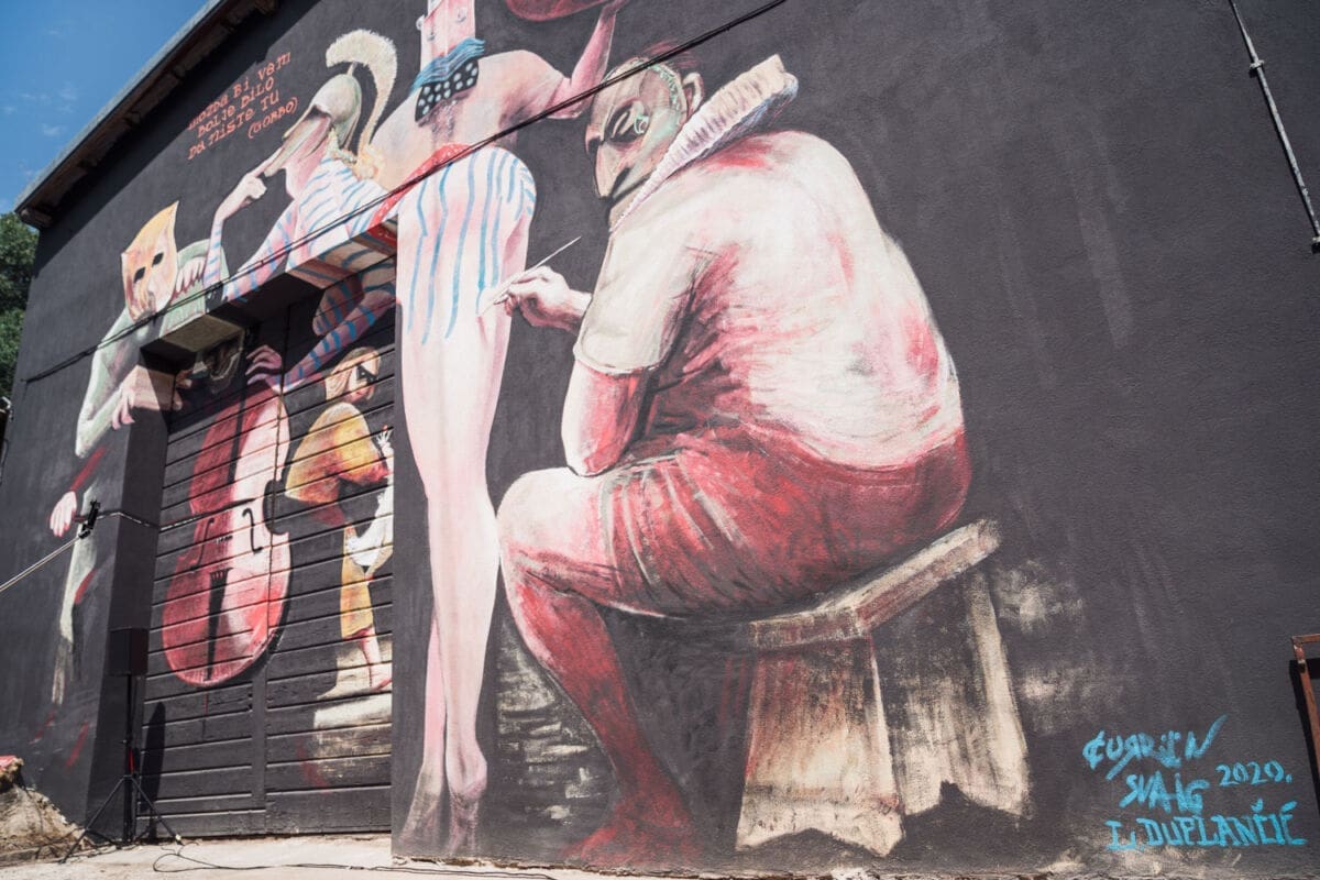 U Plinarskoj ulici otvoren nenavijački i nepolitički mural: "Više murala, a manje gigantskih reklama koje nas zatupljuju"