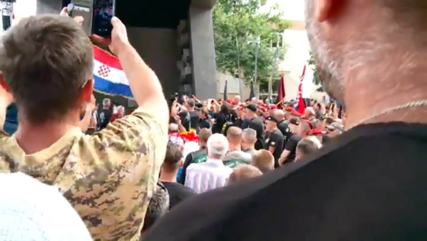 Oglasila se policija nakon "ZDS-a" u Kninu: "Sve se dokumentiralo videosnimkama, postupat ćemo po njima"