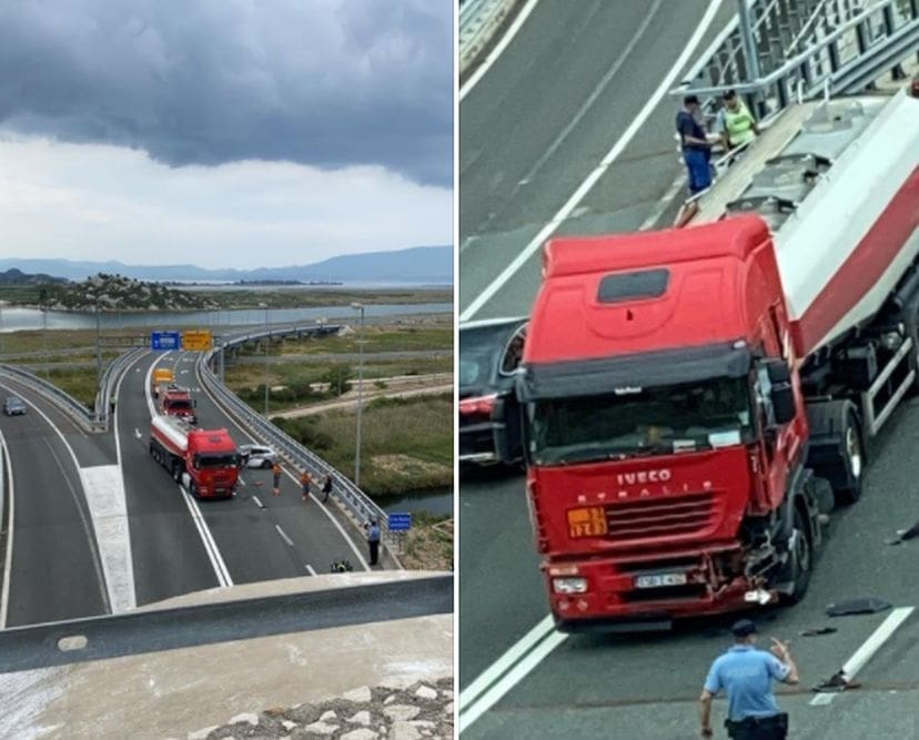 Sudarili se cisterna i automobil, Poljak prevezen u KBC Split