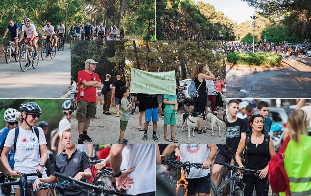 STOTINE SPLIĆANA NA MARJANU "Želimo Marjan bez automobila! Na potezu je gradonačelnik"