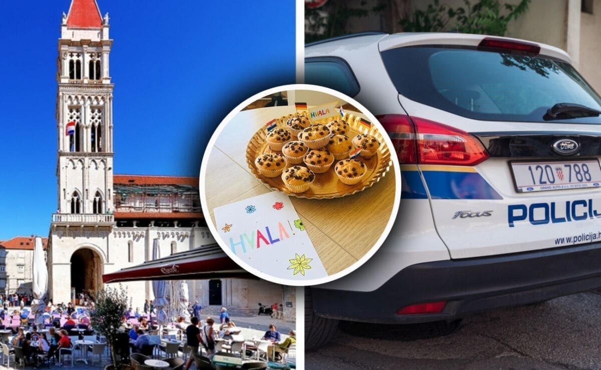 DOBRO SE DOBRIM VRAĆA Trogirska policija mladoj Njemici pronašla mobitel, ona im na poseban način zahvalila