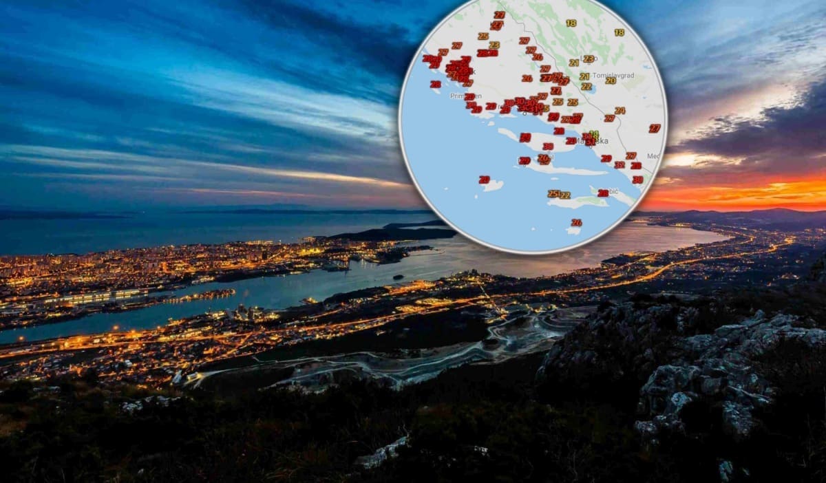 KAO USRED LJETA Diše se "na škrge": Zapuhala fenska bura, usred noći vrućina i 30 stupnjeva