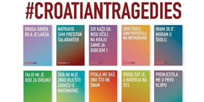 Hrvatska glumica zgrožena "tragičnim" bilježnicama: "Zbog škole sam popustila na Instagramu"
