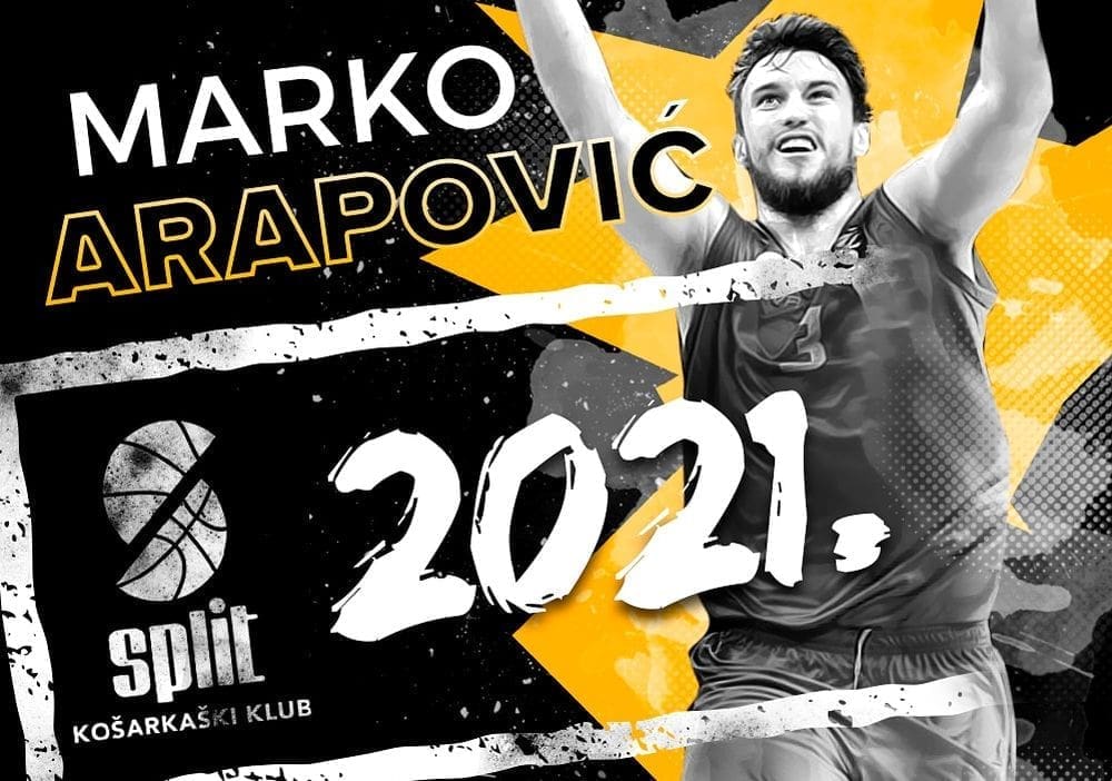 Split raskinuo ugovor s Arapovićem nakon tjedan i pol dana