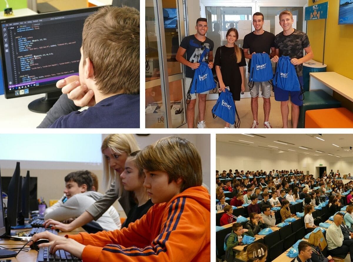 PRIJAVE DO 27. RUJNA Neka i vaše dijete besplatno uđe u svijet programiranja: EDIT CodeSchool u 26 škola