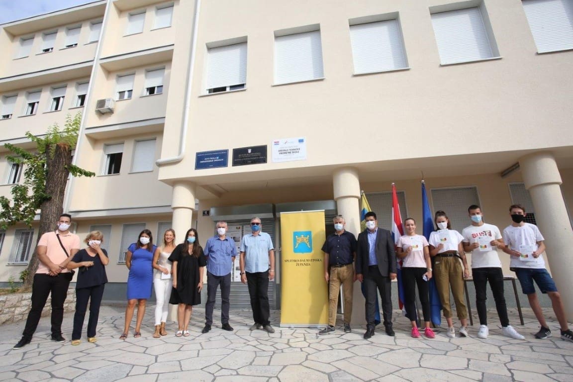 Srednja tehnička prometna škola i Učenički dom Split u novu školsku godinu ulaze energetski obnovljeni