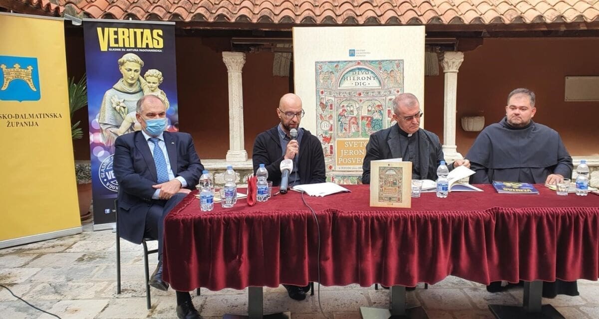 Samostan sv. Franje: Predstavljena knjiga "Svetom Jeronimu posvećeno - u povodu 1600. obljetnice smrti"